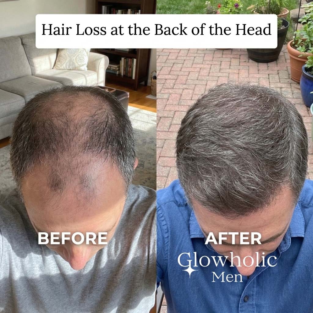 Glowholic Men - Anti-Hair Loss Starter Set - Micro-Needling Infusion for Home Use